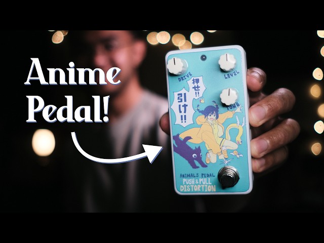 The ANIME Pedal | Animals Pedal Custom Illustrated Push & Pull