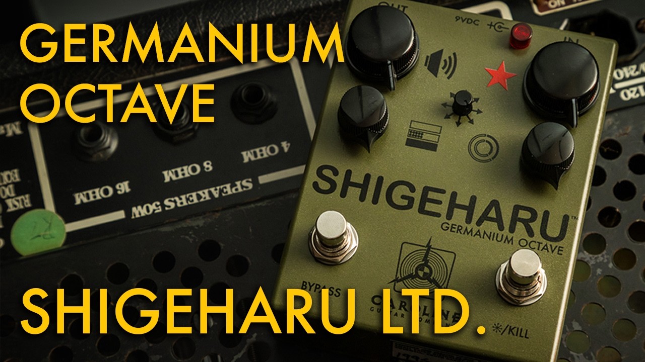 SHIGEHARU Germanium Octave, 2025 Edition Available Now - YouTube