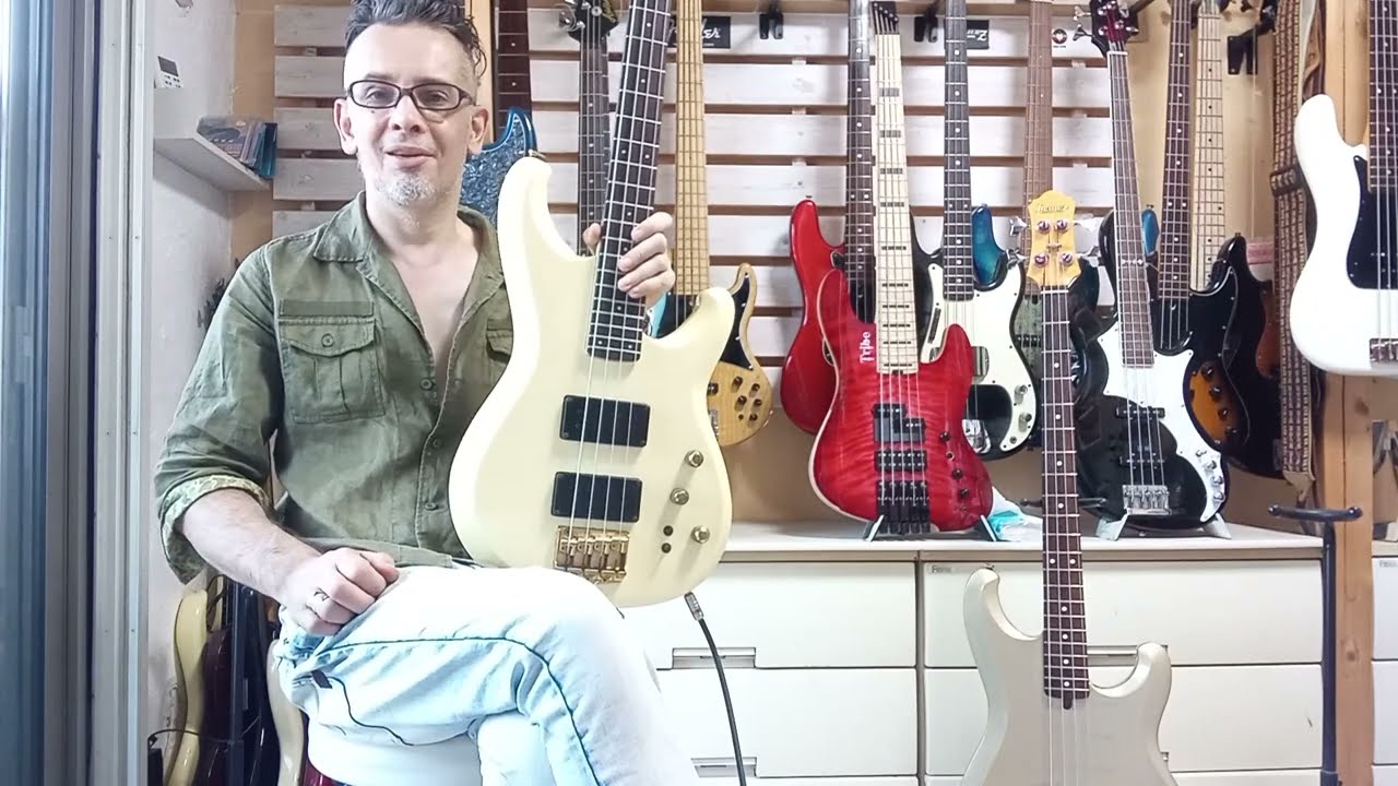 Japan Vintage Bass Guitar; Ibanez RB824 1985 BASS GUITAR SOUND