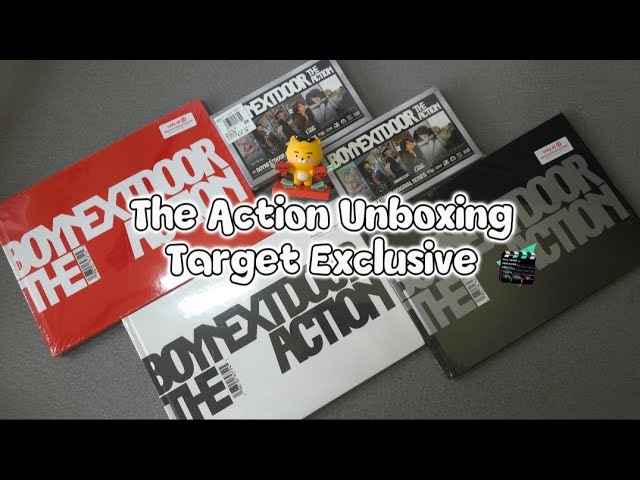 BOYNEXTDOOR 5th EP The Action #unboxing 🎬 Photobook & Frame Ver