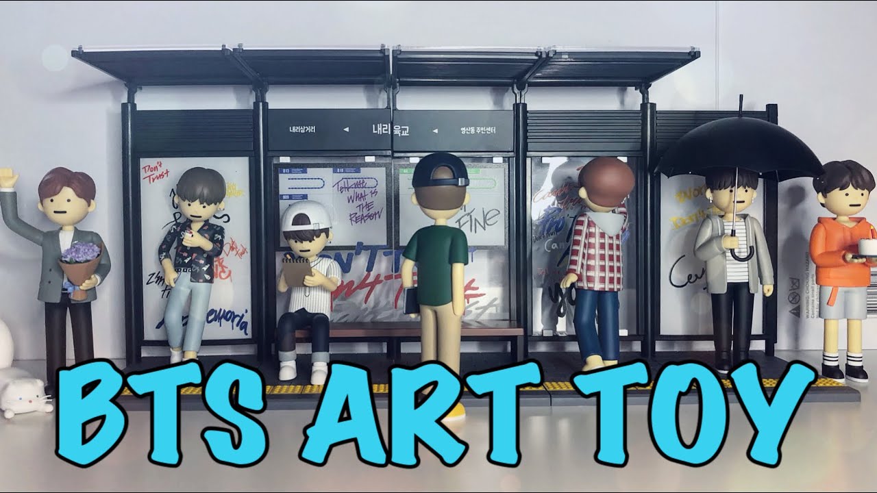 UNBOXING] BTS ART TOY SET 😁 - YouTube