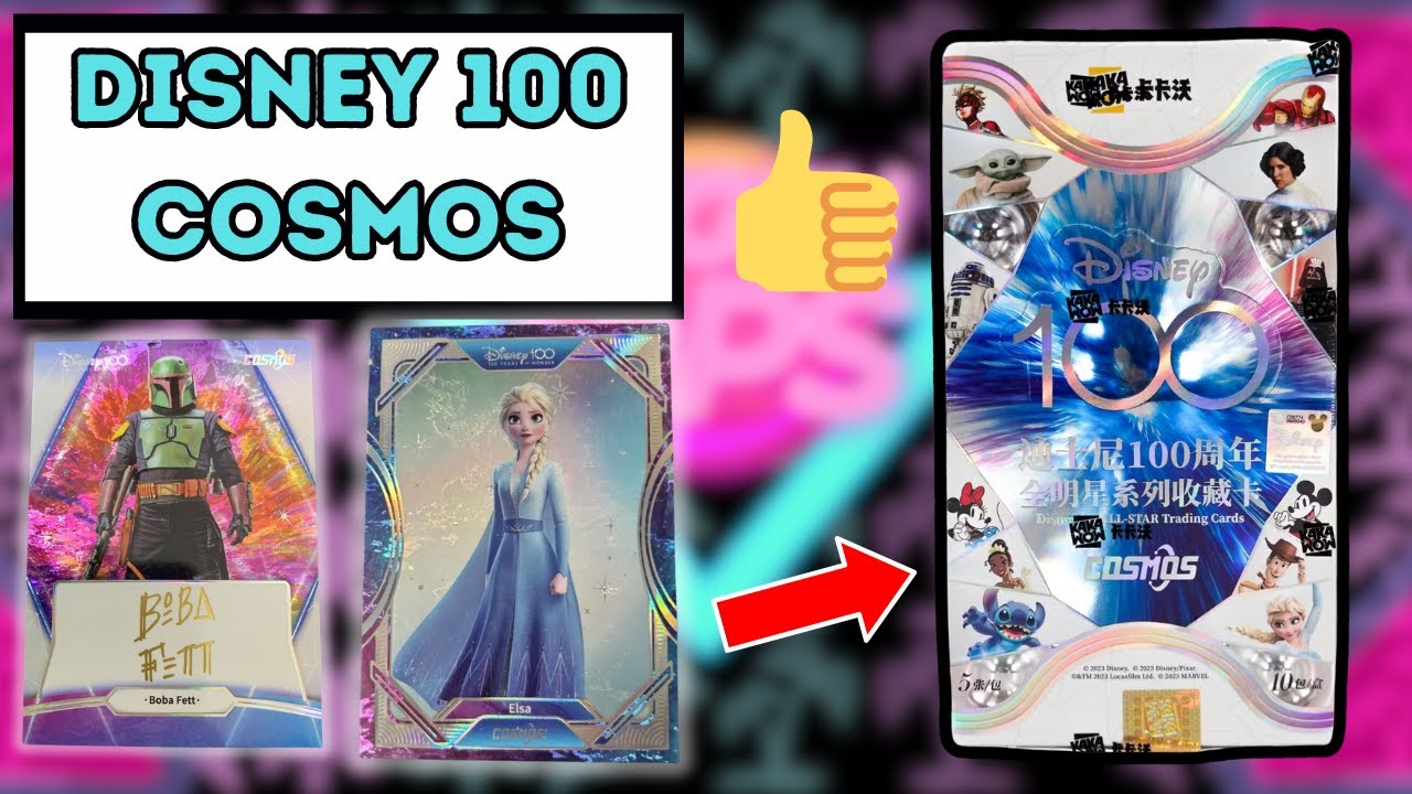 These are AWESOME! Disney 100 All-Star Cosmos Hobby Box Review