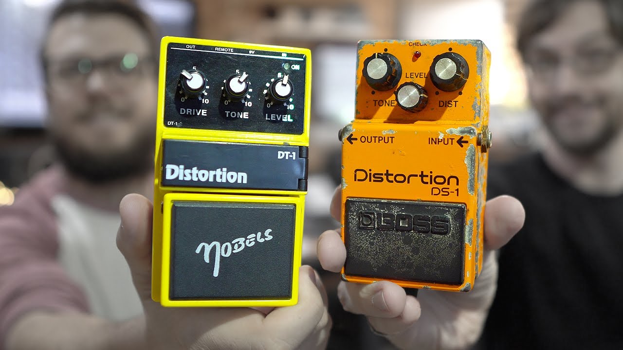 Old Distortion-Off Boss DS-1 vs Nobels DT-1 - YouTube