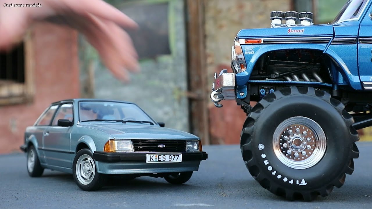 1:18 Ford F-250 Bigfoot #1 monster truck 1974 - Greenlight