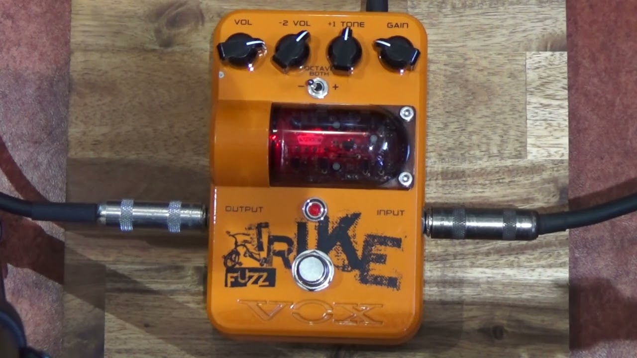 中古販売】VOX エフェクター Trike Fuzz - YouTube
