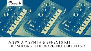 A $99 DIY Synth & Effects Kit from Korg: The Korg Nu:Tekt NTS-1