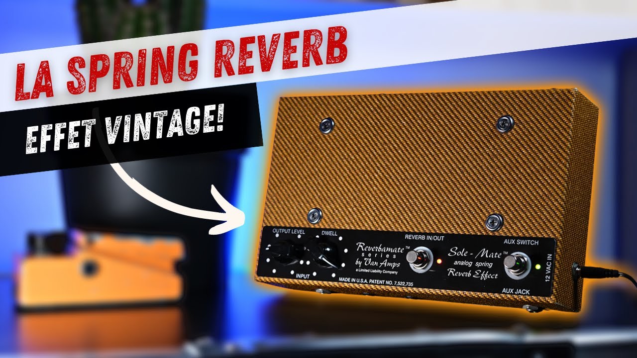 Vanamps Solemate Reverb Demo - YouTube