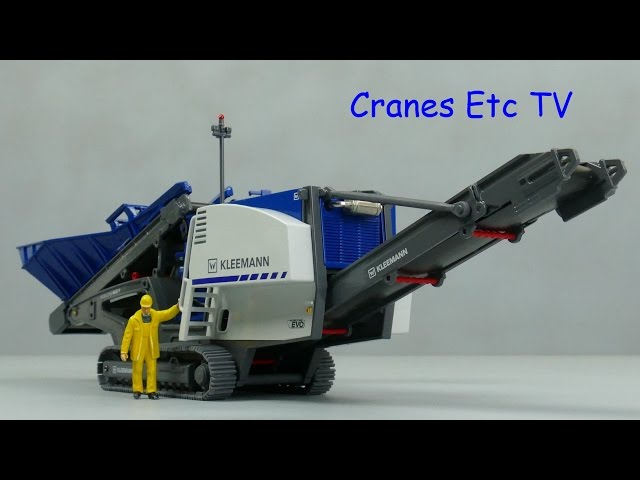 Conrad Kleemann MOBICONE MCO 9 EVO Crusher by Cranes Etc TV - YouTube