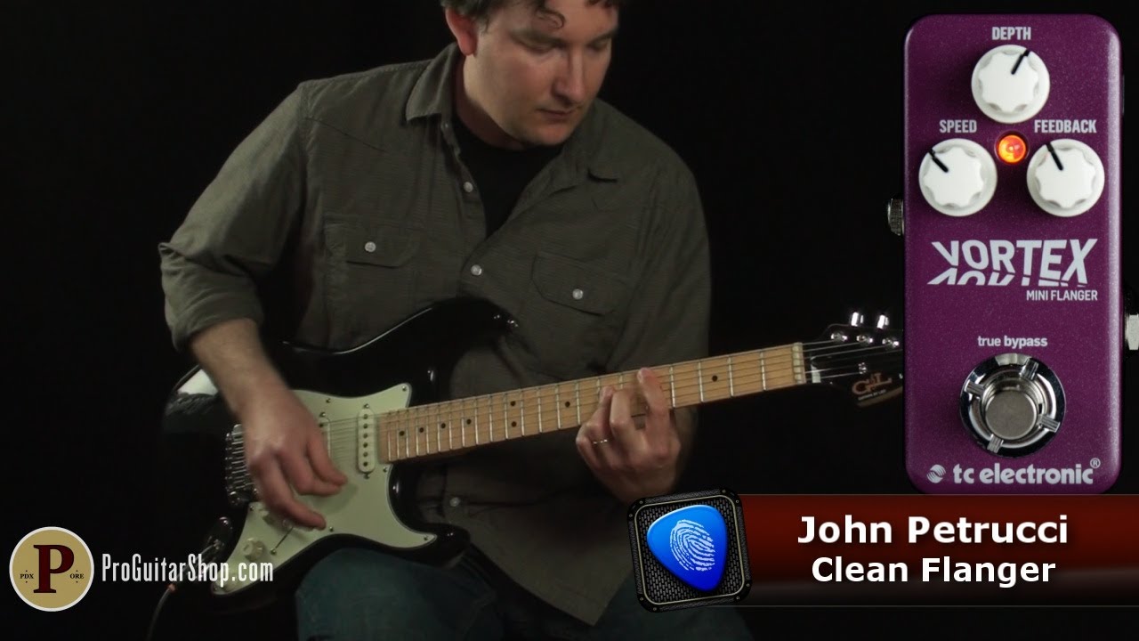 TC Electronic Vortex Mini Flanger - YouTube