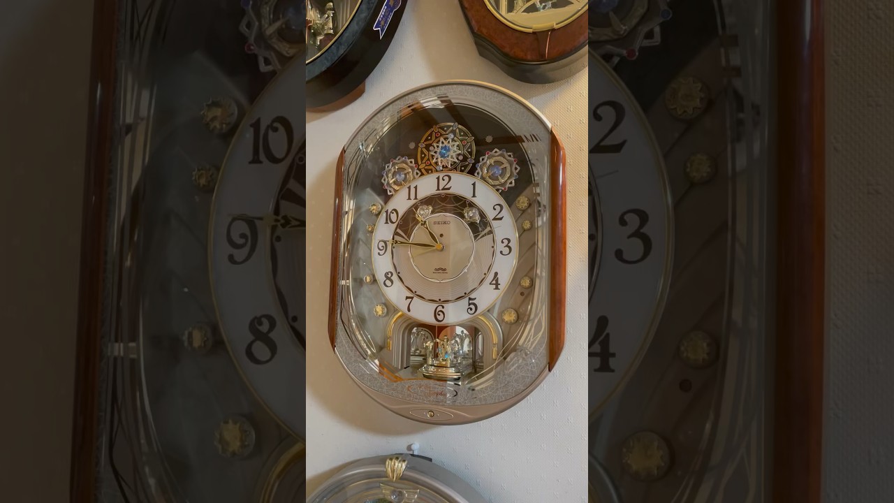 セイコー ウェーブシンフォニー RE562G 修理完了 #clock#からくり時計