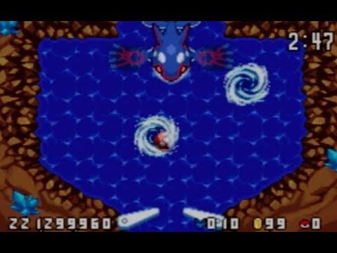 カイオーガ・レックウザ討伐【ポケモンピンボールルビー＆サファイア