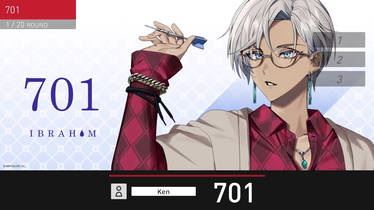 にじさんじ イブラヒム-DARTSLIVE3 LIVE EFFECT 01 - YouTube