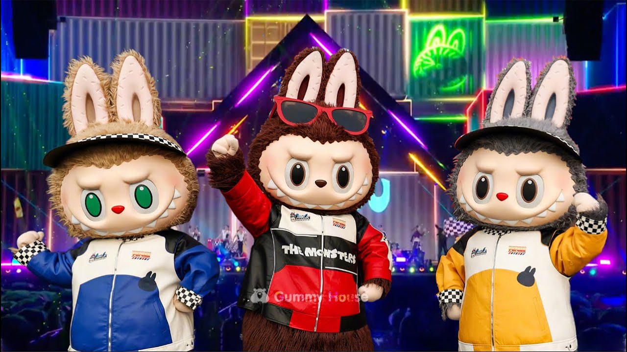 POP MART LABUBU & ZIMOMO | Forest DJ Dance Battle Show Begins