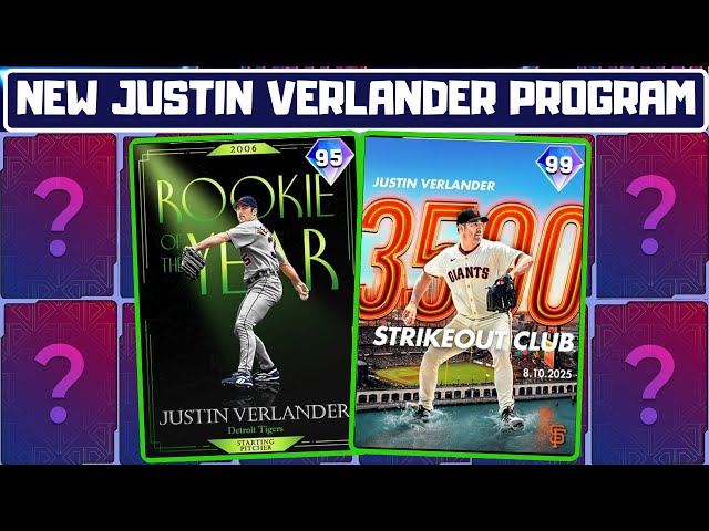 NEW* JUSTIN VERLANDER MILESTONE PROGRAM in MLB The Show 25 - YouTube