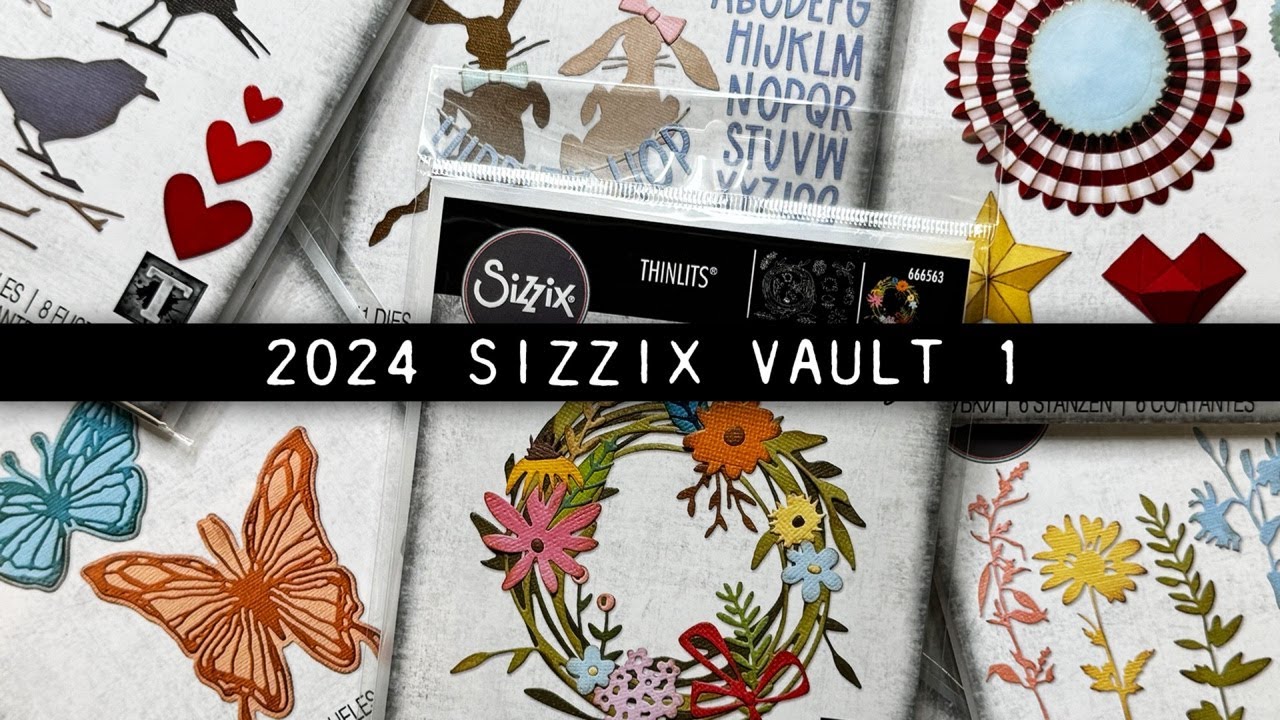 Sizzix Thinlits Die Set 7PK Vault Rosettes by Tim Holtz – Sizzix.com