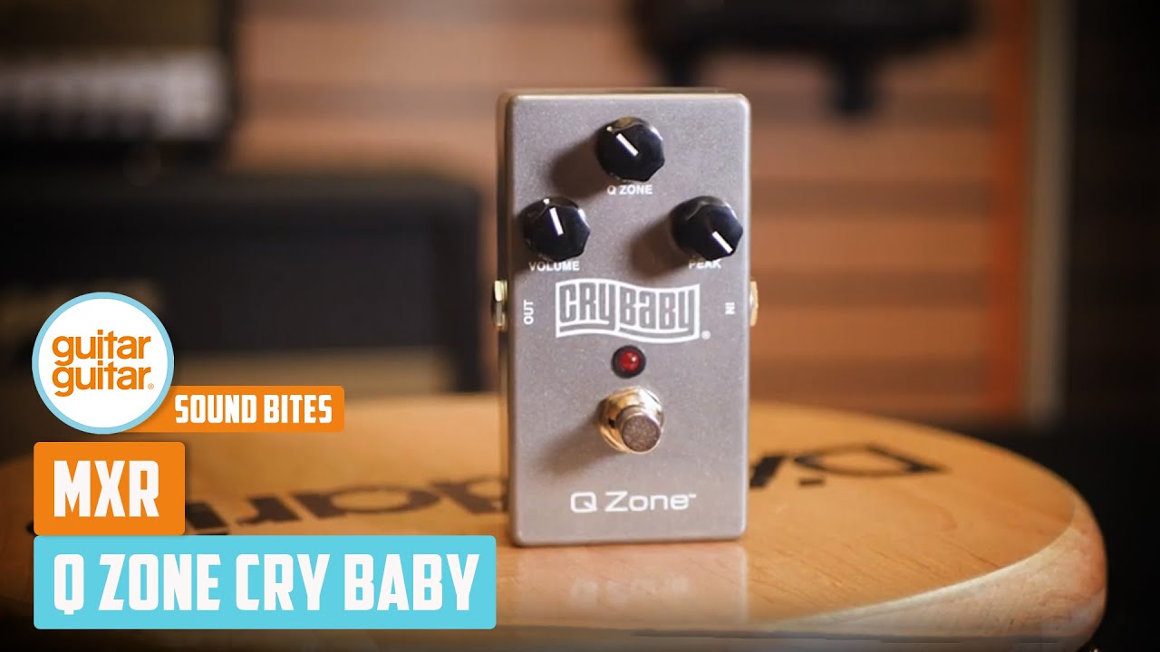 MXR Q Zone Cry Baby | NAMM Pedals 2020 | SOUND BITES - YouTube