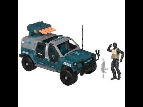 GI JOE Retaliation- Ninja Combat Cruiser Review - YouTube