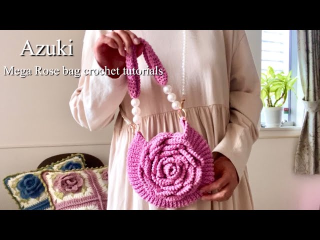 Mega Rose Bag Tutorial (Part 2) | Crochet - YouTube