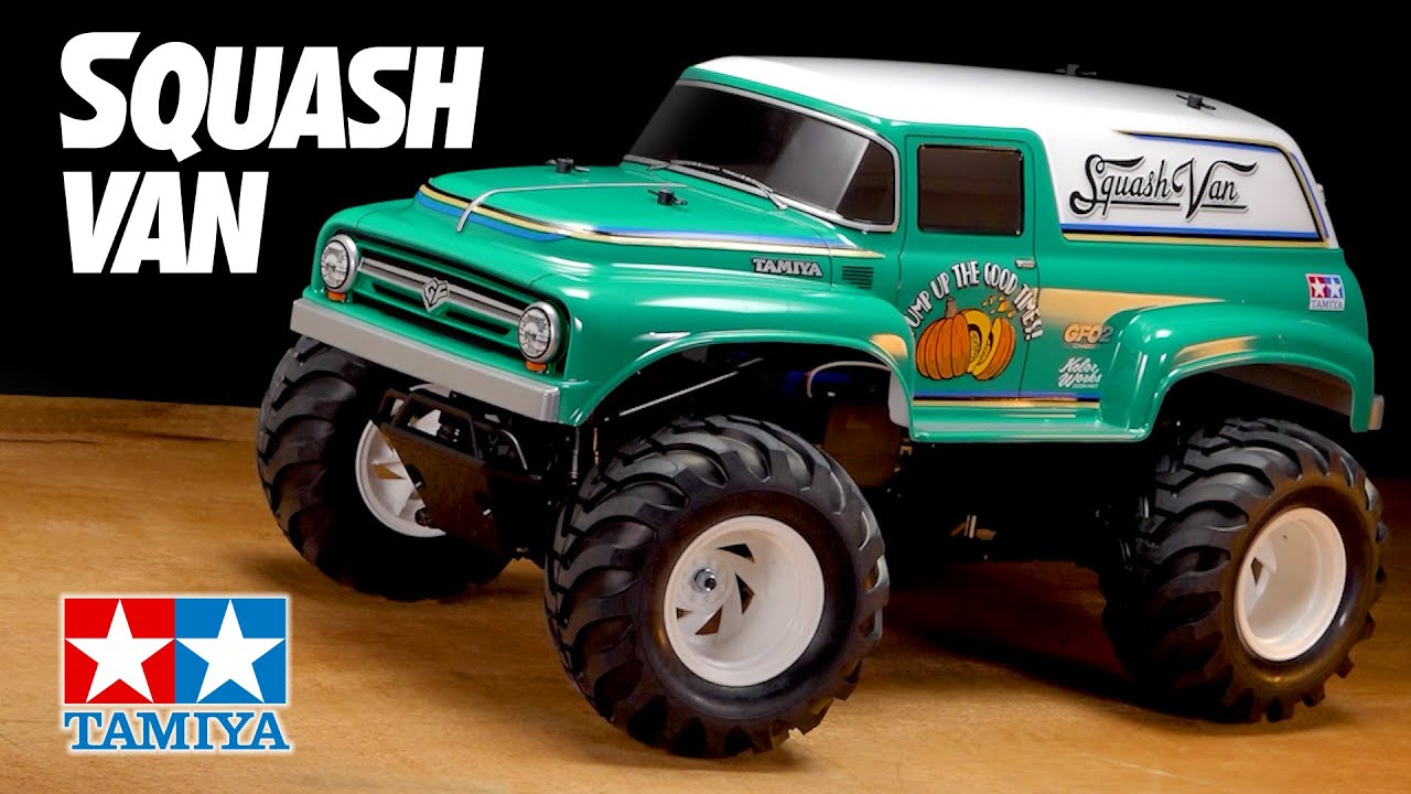 タミヤ 電動RCカーシリーズ 1/10RC スカッシュバン（GF-02シャーシ