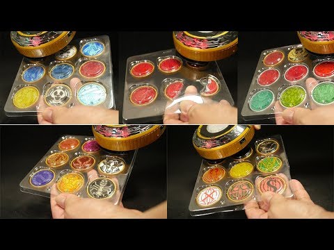 CSM オーズドライバーコンプリートセットのオーメダルをDX版オー