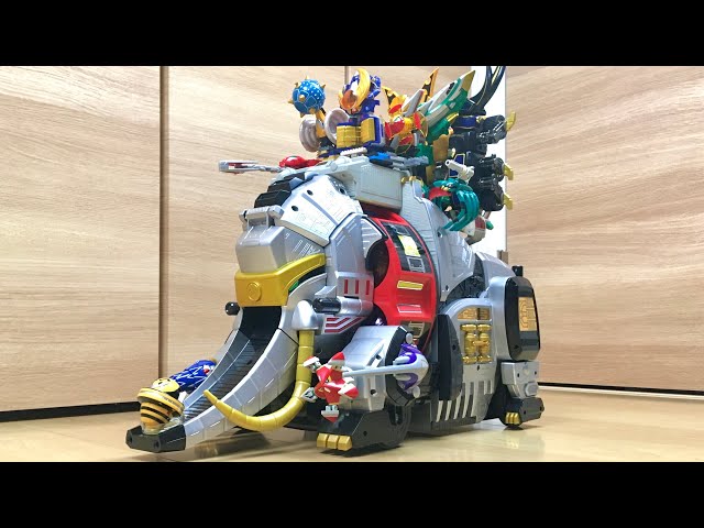 DX PR Ninja Storm #6】全部乗せ⁉︎ リボルバーマンモスで遊んでみた