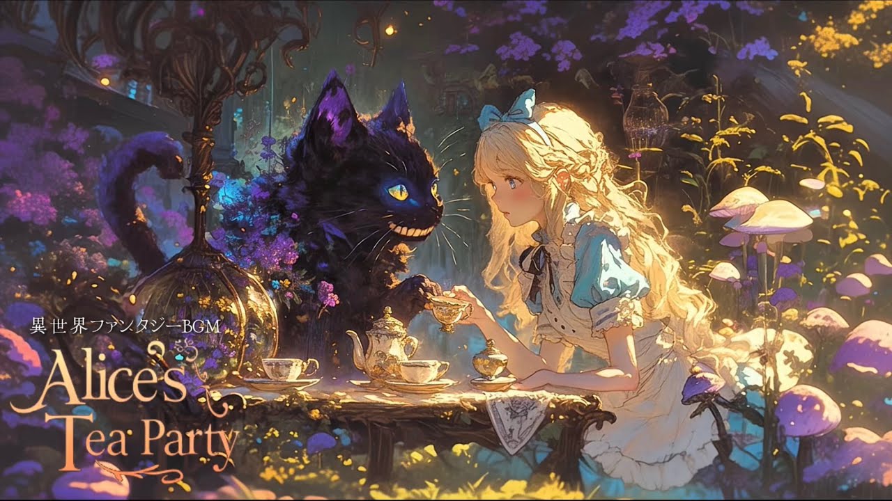 異世界クラシック音楽】「アリスと不思議なお茶会withチェシャ猫