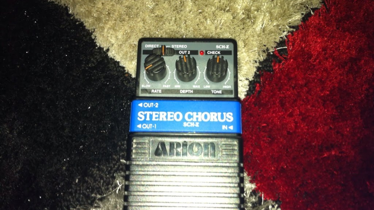 Arion SCH-Z Stereo Chorus Review - YouTube