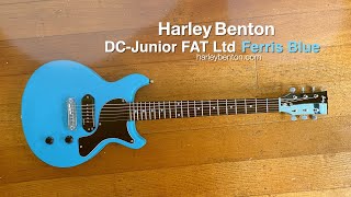 Harley Benton: DC Junior FAT Ltd Ferris Blue - YouTube