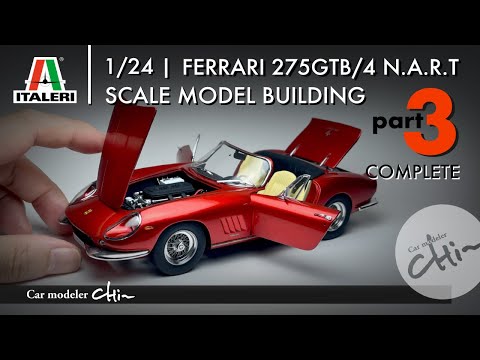 ITALERI | FERRARI 275GTB/4 | BUILDING Part-3 | COMPLETE - YouTube
