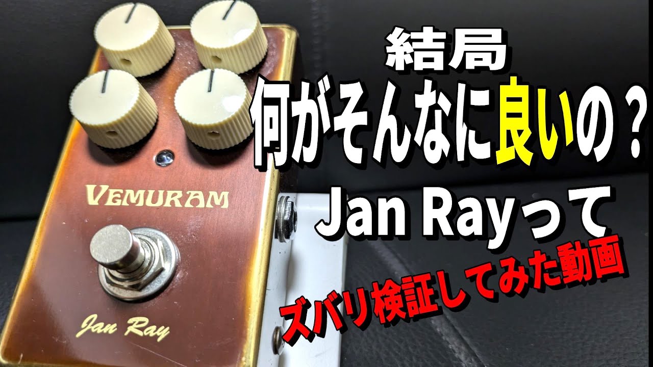 こんなはずじゃなかったを救いたい！【Vemuram Jan Ray