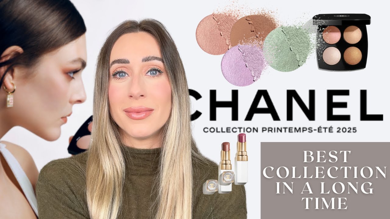 Chanel spring 2025 collection Jeux de Lumieres Swatch Try On - YouTube