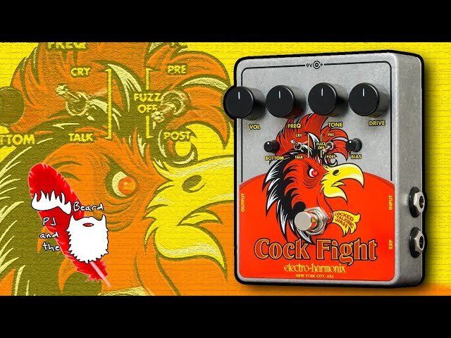 EHX Cock Fight - Cocked Talking Wah - What a fun pedal! - YouTube