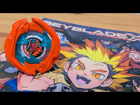 UX-00 Samurai Saber 2-70L Metal Coat: Orange [BEYBLADE X Volume 2