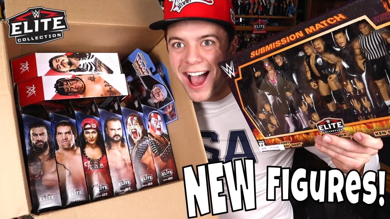 NEVER BEFORE SEEN NEW WWE ELITE UNBOXING! - YouTube