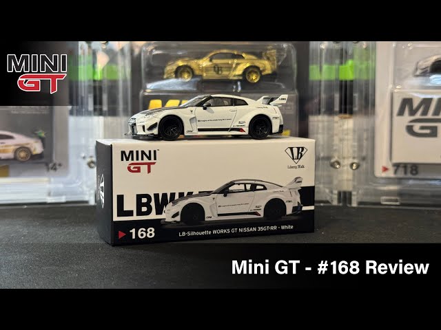 Mini GT - LB-Silhouette WORKS GT NISSAN 35GT-RR Ver.1 White