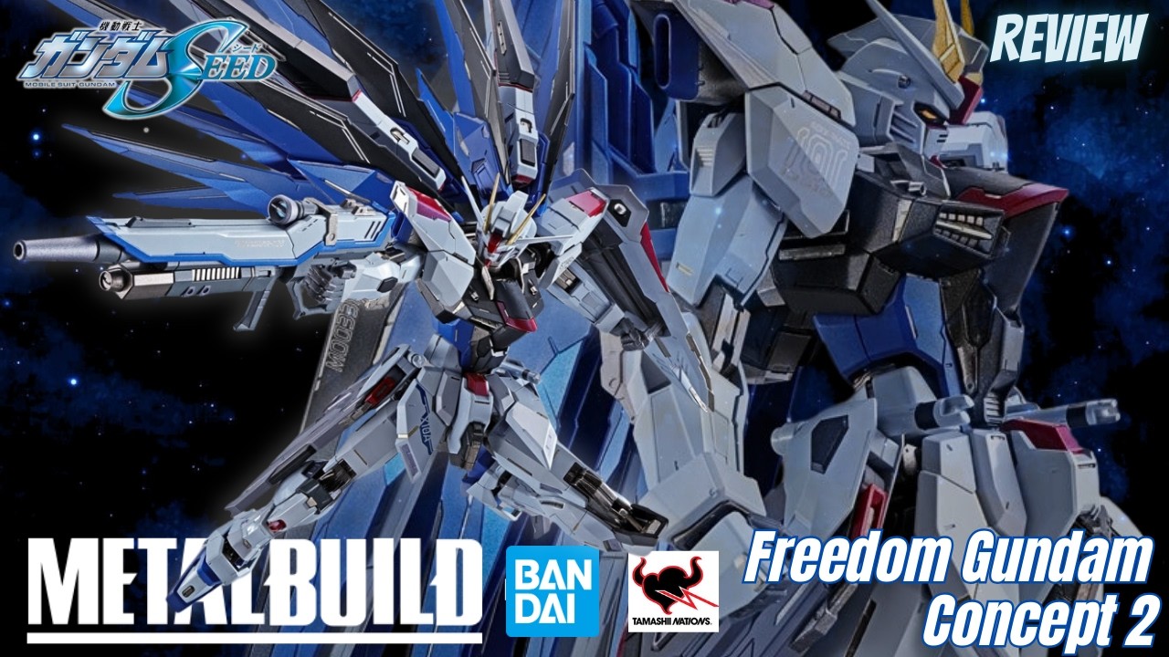 Metal Build Freedom Gundam Concept 2 Review! from ‪@BANDAISPIRITS