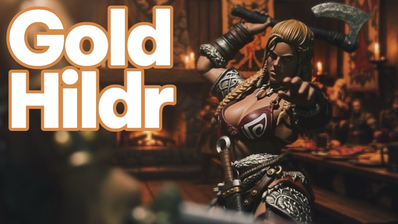 SF・ファンタジー・ホラー XESRAY STUDIO Fight For Glory Gold Hildr