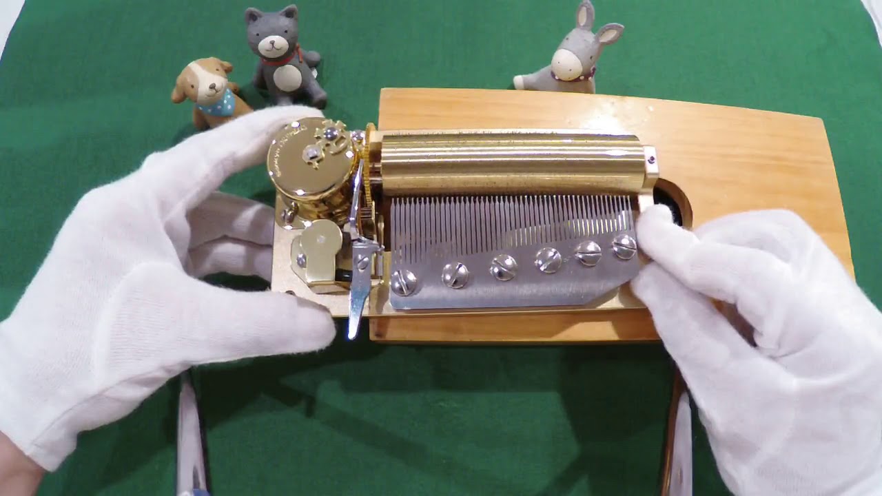 メモリー/A L Webber【F22】 50弁オルゴール 生録音 日本電産