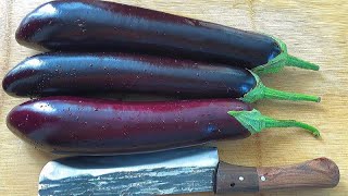Eggplant has a delicious taste. My husband often asks for it. It