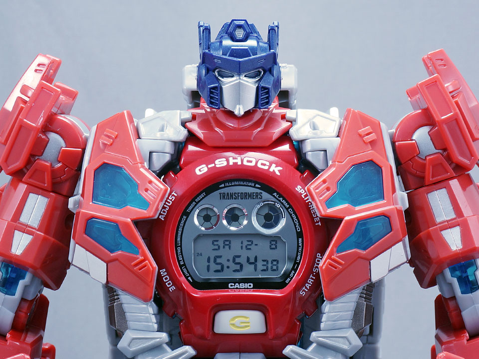 レビュー：G-SHOCK × TRANSFORMERS マスターオプティマスプライム