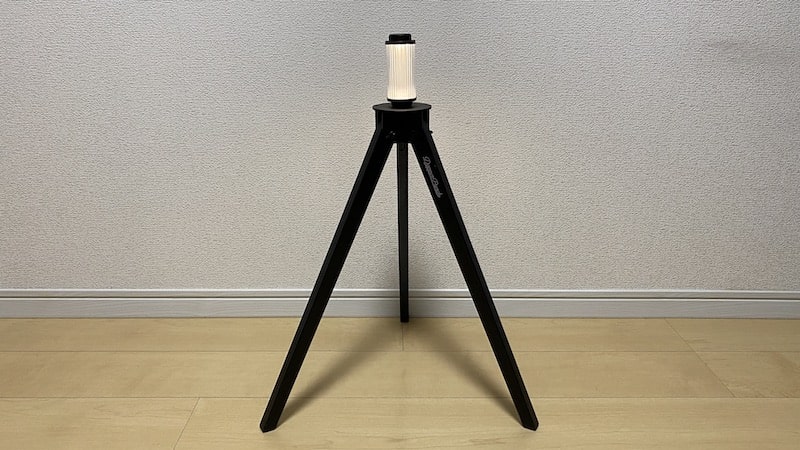 Dapper Punchの木製三脚が万能でおしゃれ！wood pole追加でさらに◎！