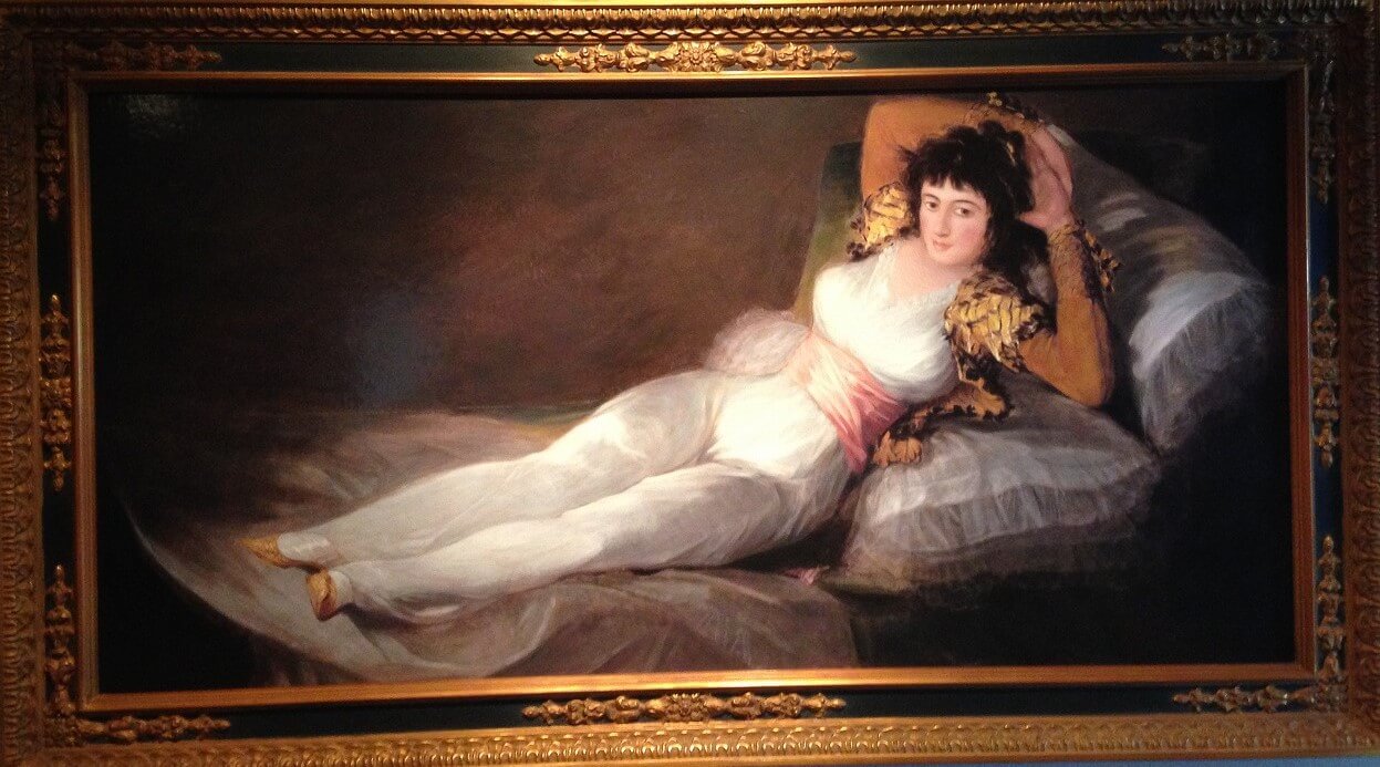 着衣のマハ」と「裸のマハ」 ゴヤ | たそがれ君の地球めぐり