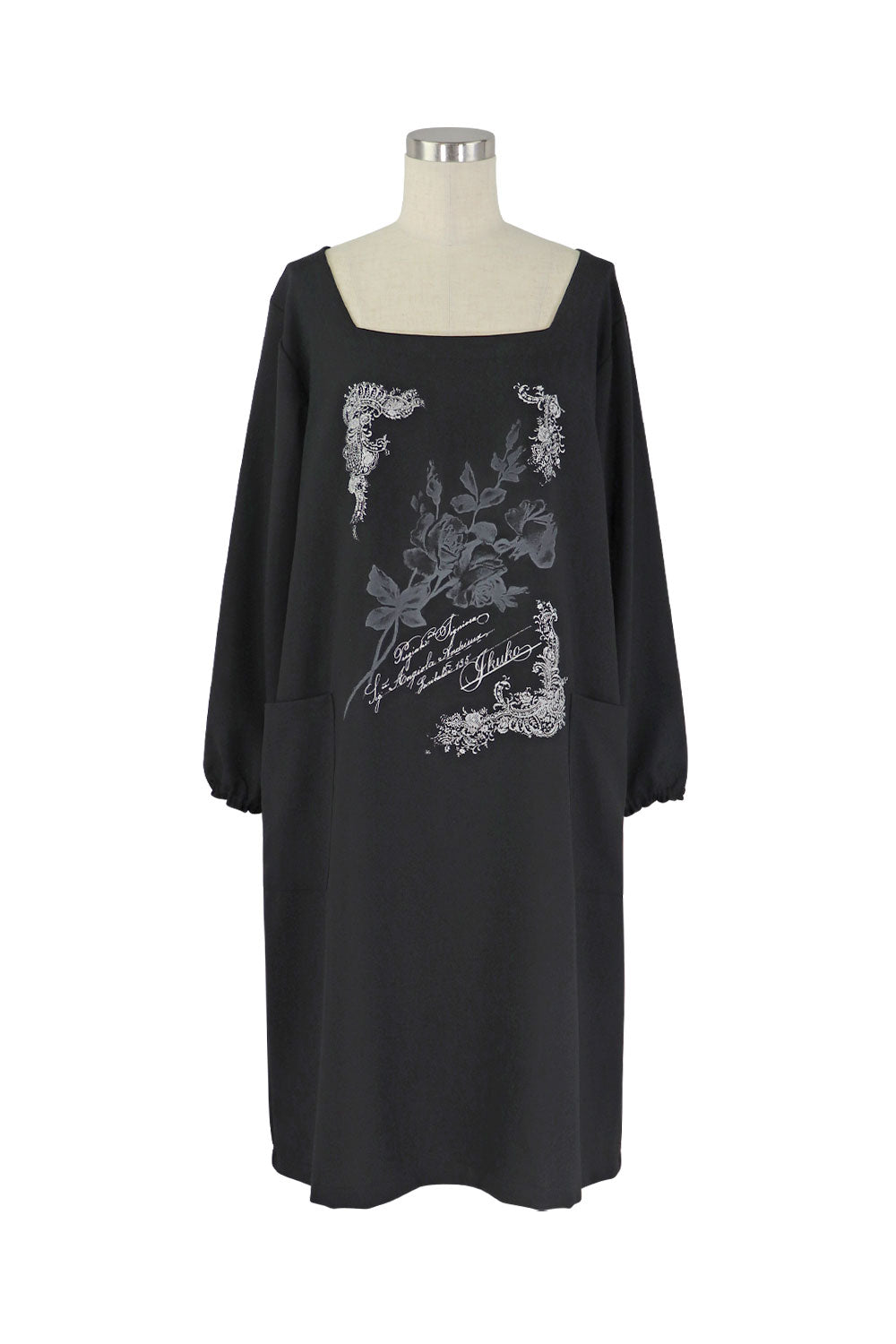 イクコ/IKUKO トロワッシャー 花柄プリント割烹着 – IKUKO ONLINE SHOP