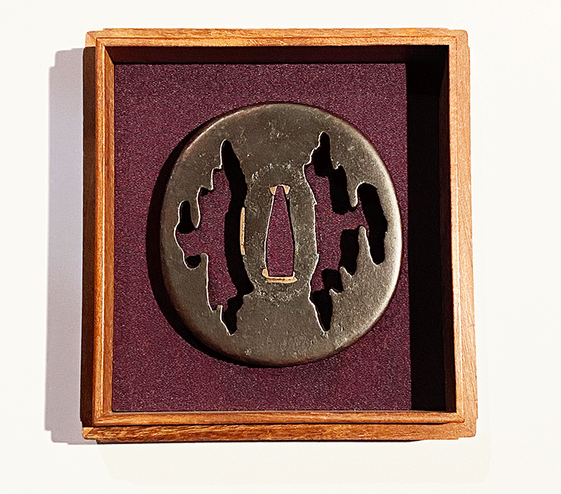 真作/雲仙/児島高徳公図/布袋屋掛軸HB-422