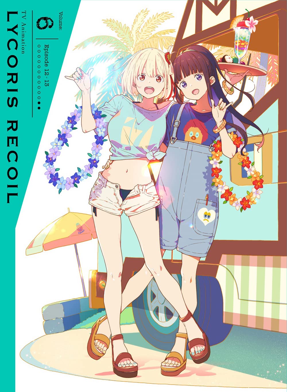 Lycoris Recoil Vol.6 First Limited Edition Blu-ray+Artbook+Booklet