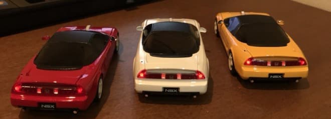 ホンダNSX型無線マウスに「グランプリホワイト」登場 [えん乗り]