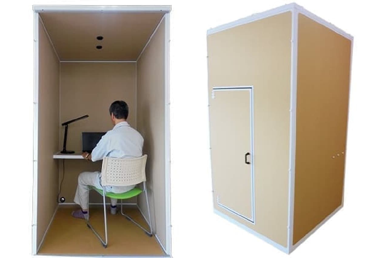 これで外の音をシャットアウト―段ボールで作ったでっかい防音室「だん