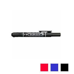 EC-P-YYSS6 ノック式 油性マーカー マジック マッキーノック 細字 1.0