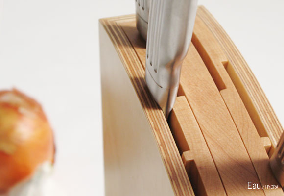 インテリアショップe-goods / 包丁 スタンド [Eau HYDRA] 包丁スタンド