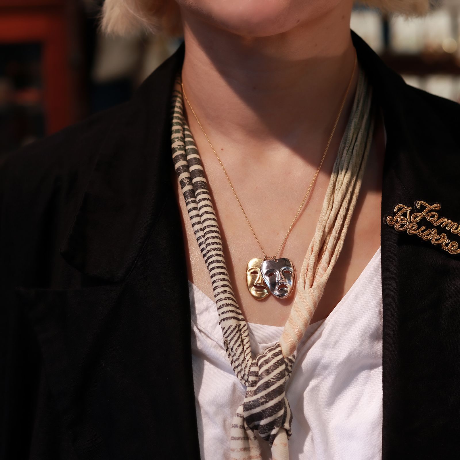 Aquvii - 「two face necklace」ネックレス | corne/コルネ